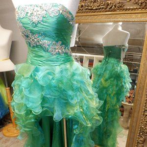 Green Ball Gown